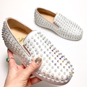 christian louboutin roller-boat women's/men's flat shoes