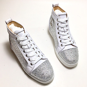 christian louboutin louis p strass women's/men's flat shoes