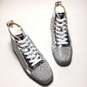 christian louboutin louis p strass women's/men's flat shoes