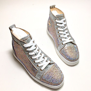 christian louboutin louis p strass women's/men's flat shoes