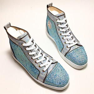 christian louboutin louis p strass women's/men's flat shoes