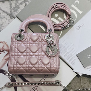 dior mini lady classic lambskin bag