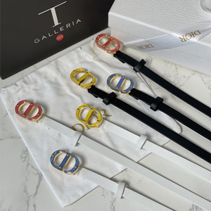 dior 1.2cm caro calfskin belt