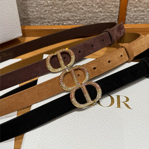 dior 2.0cm calfskin belt