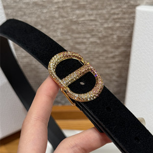 dior 2.0cm calfskin belt