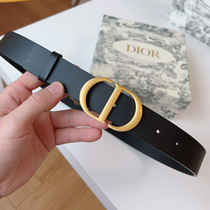 dior 3.0cm cest calfskin belt