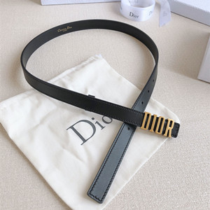 dior 2.0cm calfskin belt