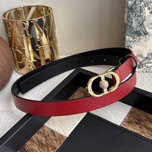 dior 2.0cm calfskin belt