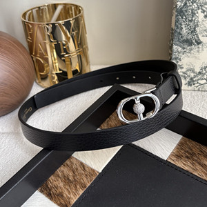 dior 2.0cm calfskin belt