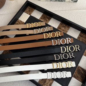 dior 2.0cm calfskin belt