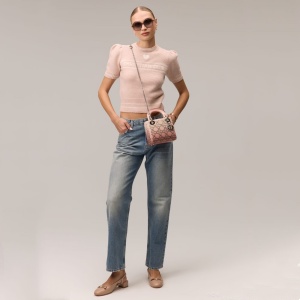 dior heart knit short-sleeve top [dc1237_01] - $190.00 : ourteambox.com