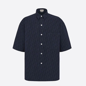 dior short-sleeved overshirt