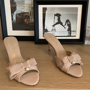 dior 8cm adiorable heeled slide