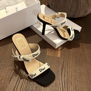 dior 10cm heeled sandal with j'adior straps