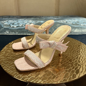 dior 10cm heeled sandal with j'adior straps