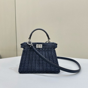fendi peekaboo iseeu mini woven handbag #80138s