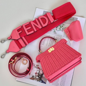 fendi peekaboo iseeu small woven handbag #80138s