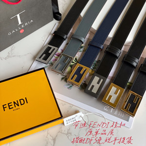 fendi 3.5cm calfskin belt
