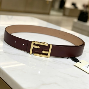 fendi 3.0cm calfskin belt