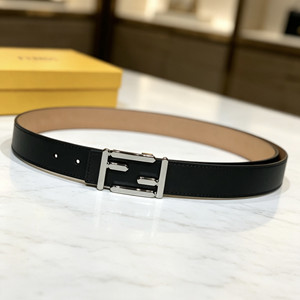 fendi 3.0cm calfskin belt
