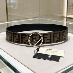 fendi 4.0cm calfskin belt
