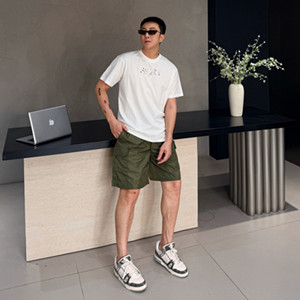 fendi dark blue cotton t-shirt