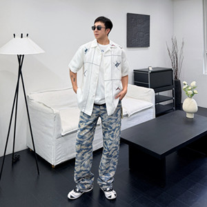 fendi white linen shirt with embroidery
