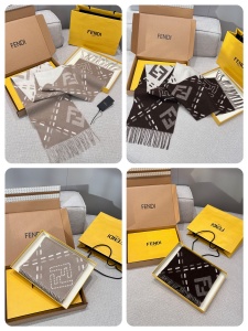9A+ quality fendi scarf 30x210cm