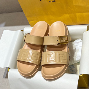 fendi feel leather slides shoes