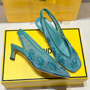 fendi 4.5cm medium-heeled slingbacks shoes