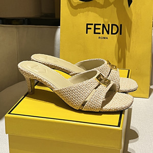 fendi medium-heeled sandals shoes
