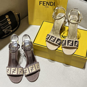 fendi delfina high-heeled sandals shoes