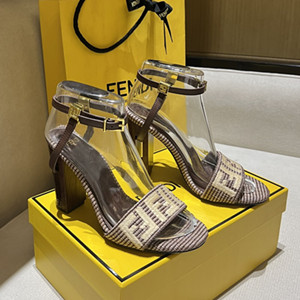 fendi delfina high-heeled sandals shoes