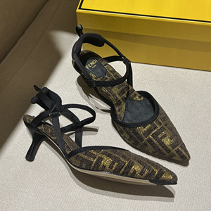 fendi colibri lite medium-heeled slingbacks shoes