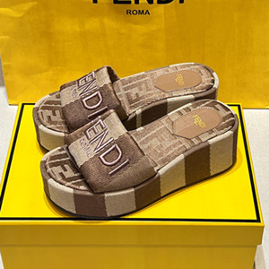 fendi sunshine flatform slides shoes