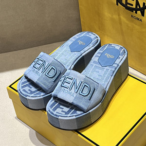 fendi sunshine flatform slides shoes