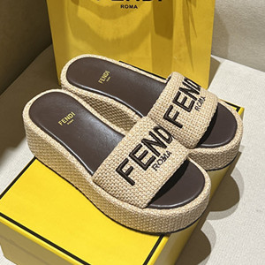 fendi sunshine flatform slides shoes