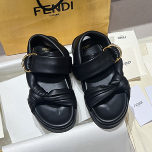 fendi leather sandals shoes
