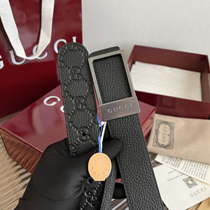 gucci 3.5cm reversible belt with rectangular buckle