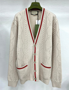 9A++ quality gucci gg knitted wool cardigan