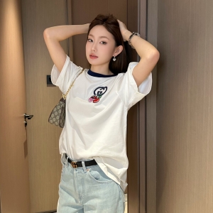 gucci cotton jersey t-shirt with patch