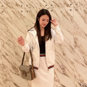 gucci cotton jersey zip sweatshirt