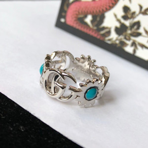 gucci double g flower ring