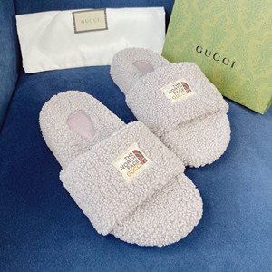9A+ quality gucci x the north face slide shoes