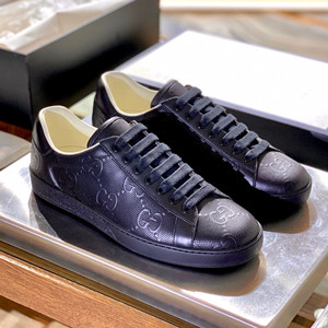gucci ace gg embossed sneaker shoes