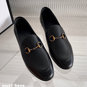 gucci leather horsebit loafer shoes