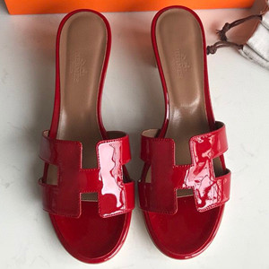 hermes oasis sandal shoes patent leather