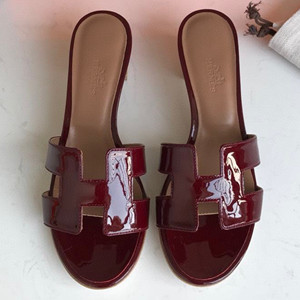 hermes oasis sandal shoes patent leather