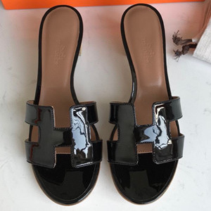 hermes oasis sandal shoes patent leather