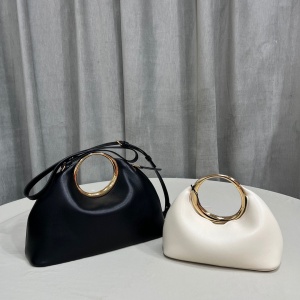 jacquemus handbag with round metal handle